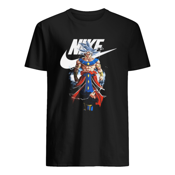 Dragon ball 7 songoku nike logo shirt