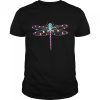 Dragonfly Christmas Lights Dragon Xmas Tree Shirt