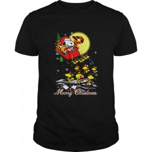 Favorable Princeton Tigers Snoopy Christmas Santa Claus With Sleigh Shirt Favorable Princeton Tigers Snoopy Christmas Santa Claus With Sleigh Shirt