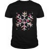 Flamingo Snowflakes Christmas shirt
