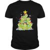 Frog Christmas Pine Tree shirt