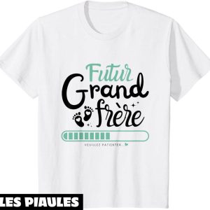 Futur Grand Frere T-Shirt Annonce Grossesse Bebe En Cours