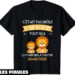 Futur Grand Frere T-Shirt Annonce Grossesse Cadeau Surprise Futur Grand Frere T-Shirt Annonce Grossesse Cadeau Surprise