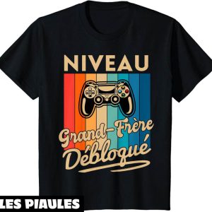 Futur Grand Frere T-Shirt Debloqur Annonce Grossesse Geek Futur Grand Frere T-Shirt Debloqur Annonce Grossesse Geek