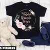 Future Grande Soeur T-Shirt Big Sister Crown Flowers Cute