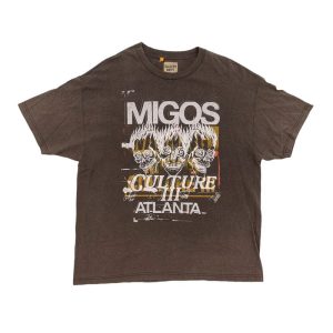 Gallery Dept For Culture 3 Skulls Short Sleeve T-Shirt Gallery Dept For Culture 3 Skulls Short Sleeve T-Shirt