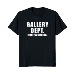 Gallery Dept T-shirt Hollywood CA – Black