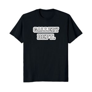 Gallery Dept T-shirt Outline Black