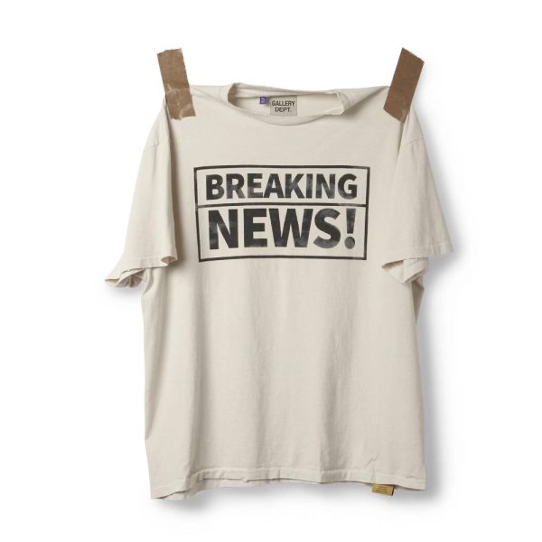 Gallery Dept Work in Progress Breaking News Tee