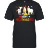 Goats happy Hallothanksmas Halloween Thanksgiving Christmas shirt