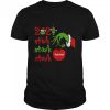 Grinch Hand Holding 2021 Teacher Stink Stank Stunk Christmas Sweater Shirt