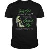 High heels july girl walking in faith living my blessed life happy birthdau to me shirt