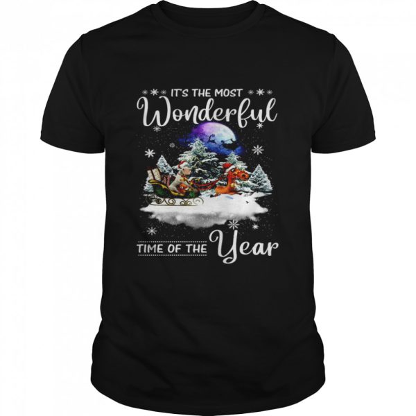 Horse It&#8217s The Most Wonderful Time Of The Year Christmas Shirt