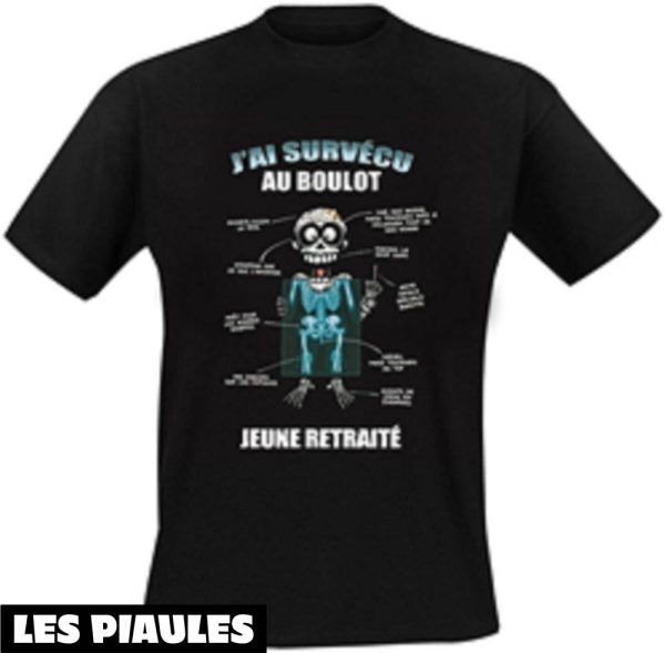 Humour Decale T-Shirt Drole Decale Humour Retraite