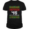 Impeach 46 Lets Go Brandon Merry Christmas shirt