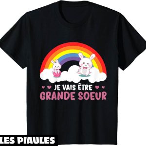 Je Vais Etre Grande Soeur T-Shirt Annonce De Grossesse Je Vais Etre Grande Soeur T-Shirt Annonce De Grossesse