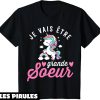 Je Vais Etre Grande Soeur T-Shirt Annonce Grossesse