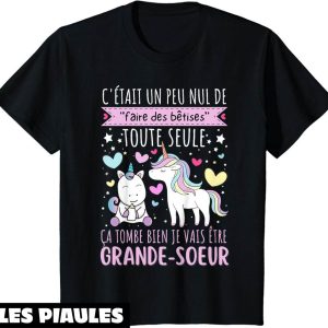 Je Vais Etre Grande Soeur T-Shirt Future Grande Soeur Je Vais Etre Grande Soeur T-Shirt Future Grande Soeur