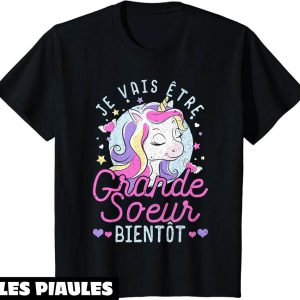 Je Vais Etre Grande Soeur T-Shirt Vintage Annonce Grossesse Je Vais Etre Grande Soeur T-Shirt Vintage Annonce Grossesse
