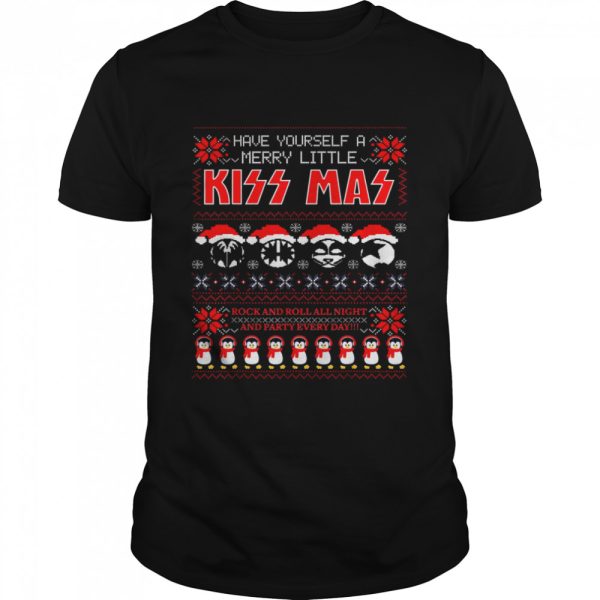 KISS Merry Little KISSmas Christmas Shirt