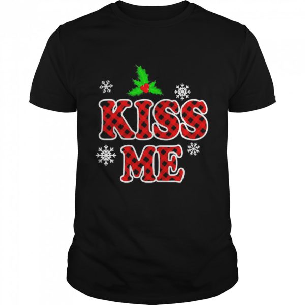 Kiss Me Christmas Sweater Shirt