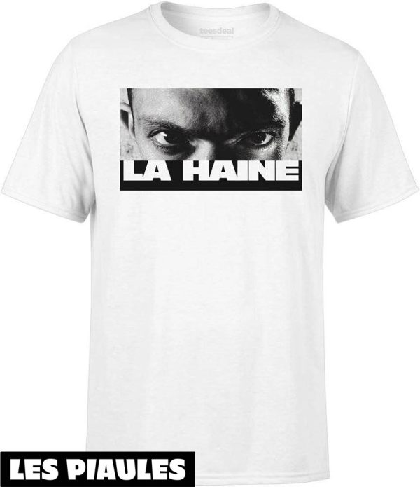 La Haine T-Shirt Eyes Vinz Film Adulte Humour Fun Culte