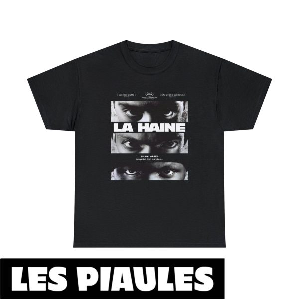 La Haine T-Shirt Hatred Mathieu Kassovitz Vintage Film