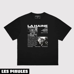 La Haine T-Shirt Vol1 Vincent Cassel Film Vintage La Haine T-Shirt Vol1 Vincent Cassel Film Vintage