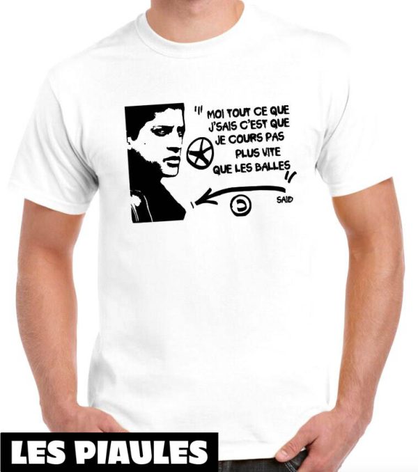 La Haine T-Shirt With Said In La Haine Vincent Cassel