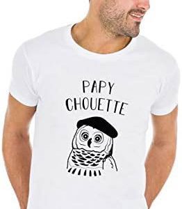 Le Roi Du T-Shirt We Are Family Humour Homme Papy Chouette