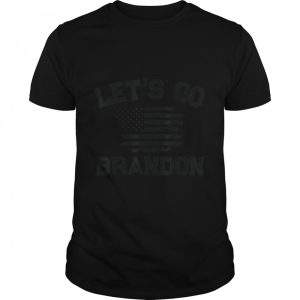 Let’s Go Brandon Funny Anti Biden US Flag Political Gift T-Shirt