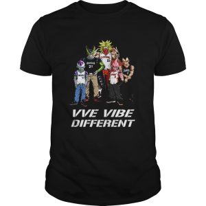 MLB Dragon Ball Characters we vibe different shirt MLB Dragon Ball Characters we vibe different shirt
