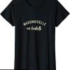 Mademoiselle En Basket T-Shirt Feminisme Citation Fierte
