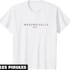 Mademoiselle En Basket T-Shirt Mademoiselle Paris Vintage