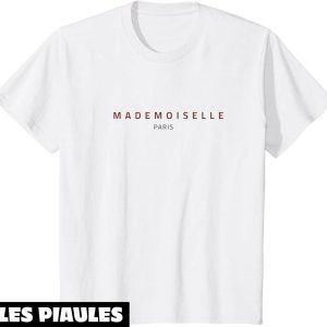 Mademoiselle En Basket T-Shirt Mademoiselle Paris Vintage