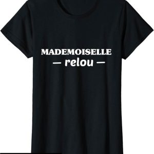 Mademoiselle En Basket T-Shirt Relou Chiante Attachiante Mademoiselle En Basket T-Shirt Relou Chiante Attachiante