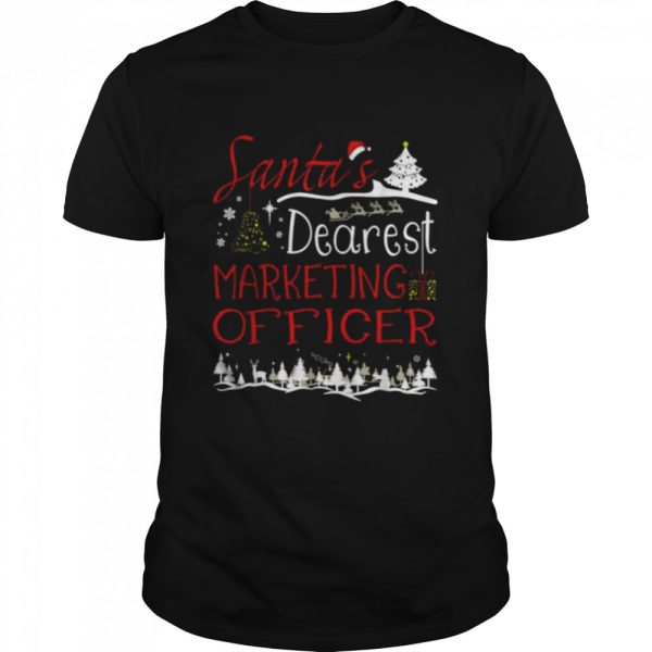 Marketing Officer Xmas Job Cute Christmas Shirt