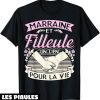 Marraine Filleul T-Shirt Marraine Drole Un Lien Pour La Vie