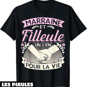 Marraine Filleul T-Shirt Marraine Drole Un Lien Pour La Vie Marraine Filleul T-Shirt Marraine Drole Un Lien Pour La Vie