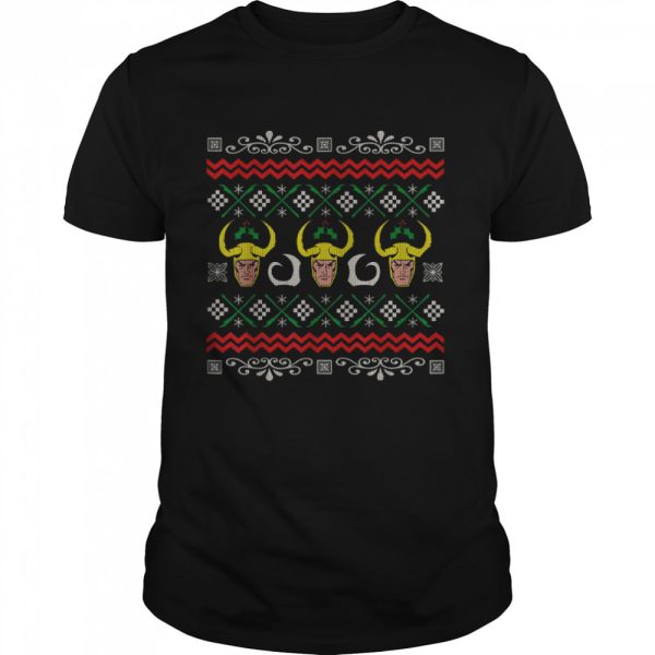 Marvel Loki Ugly Christmas T-Shirt