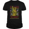 Marvel Thanos Oh Snap!! Ugly Christmas T-Shirt