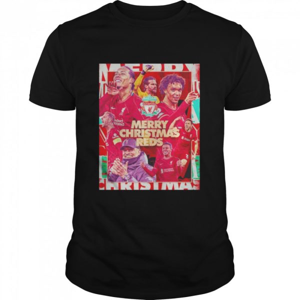 Merry Christmas Reds Liverpool Football Club T-shirt