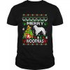 Merry Woofmas Borzoi Christmas shirt