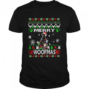 Merry Woofmas Great Dane Christmas shirt