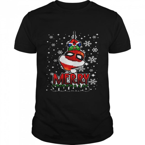 Merry spidermas shirt