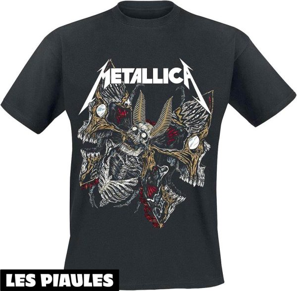 Metallica T-Shirt Generique And Justice For All Tracklist