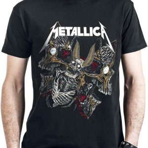 Metallica T-Shirt Generique And Justice For All Tracklist Metallica T-Shirt Generique And Justice For All Tracklist
