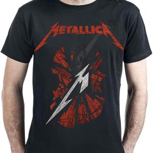 Metallica T-Shirt Generique Scratch Cello Manches Metallica T-Shirt Generique Scratch Cello Manches