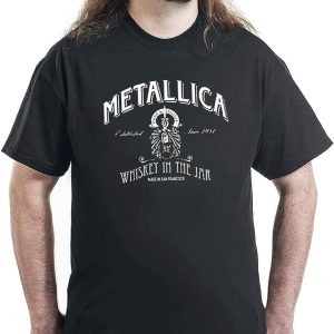 Metallica T-Shirt Generique Whiskey In The Jar Manches Metallica T-Shirt Generique Whiskey In The Jar Manches