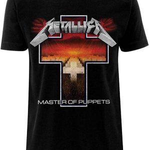 Metallica T-Shirt Master Of Puppets Cross Vintage Metallica T-Shirt Master Of Puppets Cross Vintage